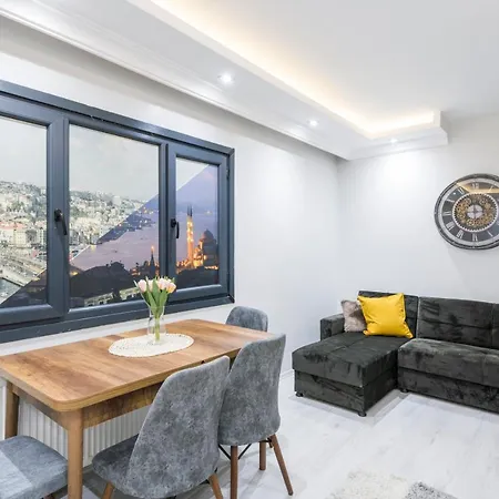 Peaceful 1 Bedroom Flat W/ac Near Taksim - 7 Min Walk Apartment *