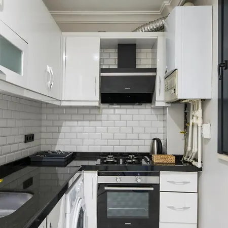 Peaceful 1 Bedroom Flat W/ac Near Taksim - 7 Min Walk Apartment Istanbul